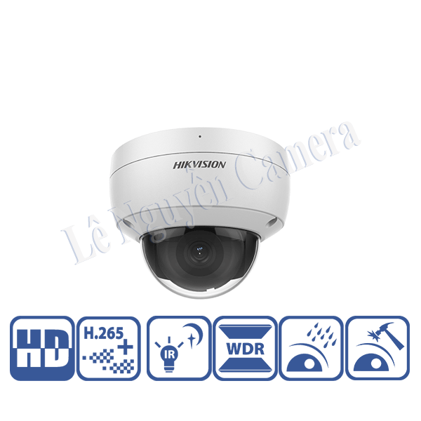 Network Camera with Build-in Mic DS-2CD2123G0-IU 2MP