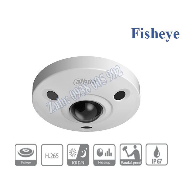 Fisheye Camera Ipc-Ebw8630 6Mp Panoramic