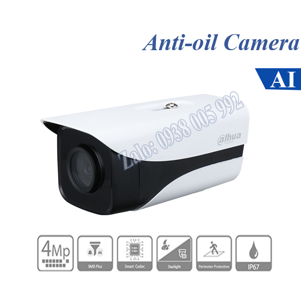 Network Camera IPC-HFW3441M-AS-SFC-I2 4MP Anti-oil IR Fixed focal Bullet