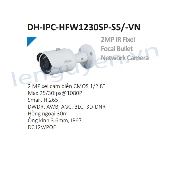 Dh-Ipc-Hfw1230Sp-S5-Vn